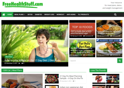 FreeHealthStuff | Video Blog